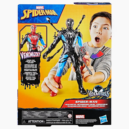 Spider-Man VenomVerse Liquid Shifter 11-Inch Action Figure – Marvel Super Hero Toy for Kids 4+