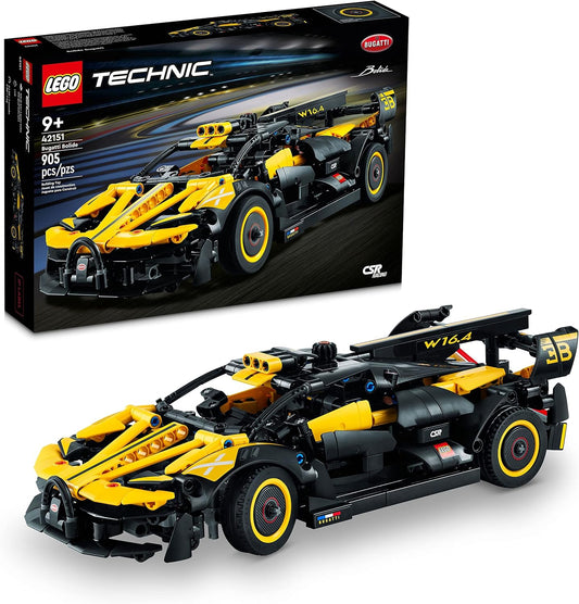 LEGO Technic Bugatti Bolide Model Car 905PC Working W16 Engine Realistic