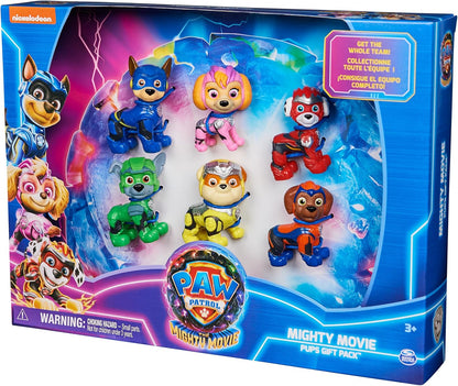 : the Mighty Movie, Toy Figures Gift Pack, with 6 Collectible Action Figures, Kids Toys for Boys and Girls Ages 3 and Up