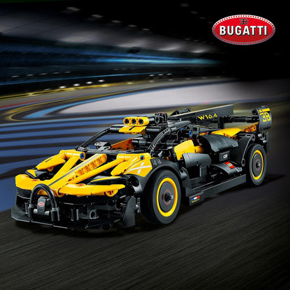 LEGO Technic Bugatti Bolide Model Car 905PC Working W16 Engine Realistic