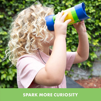Geosafari Jr. Kidnoculars, Binoculars for Toddlers & Kids, Easter Basket Stuffers for Kids, Gift for Toddlers Ages 3+