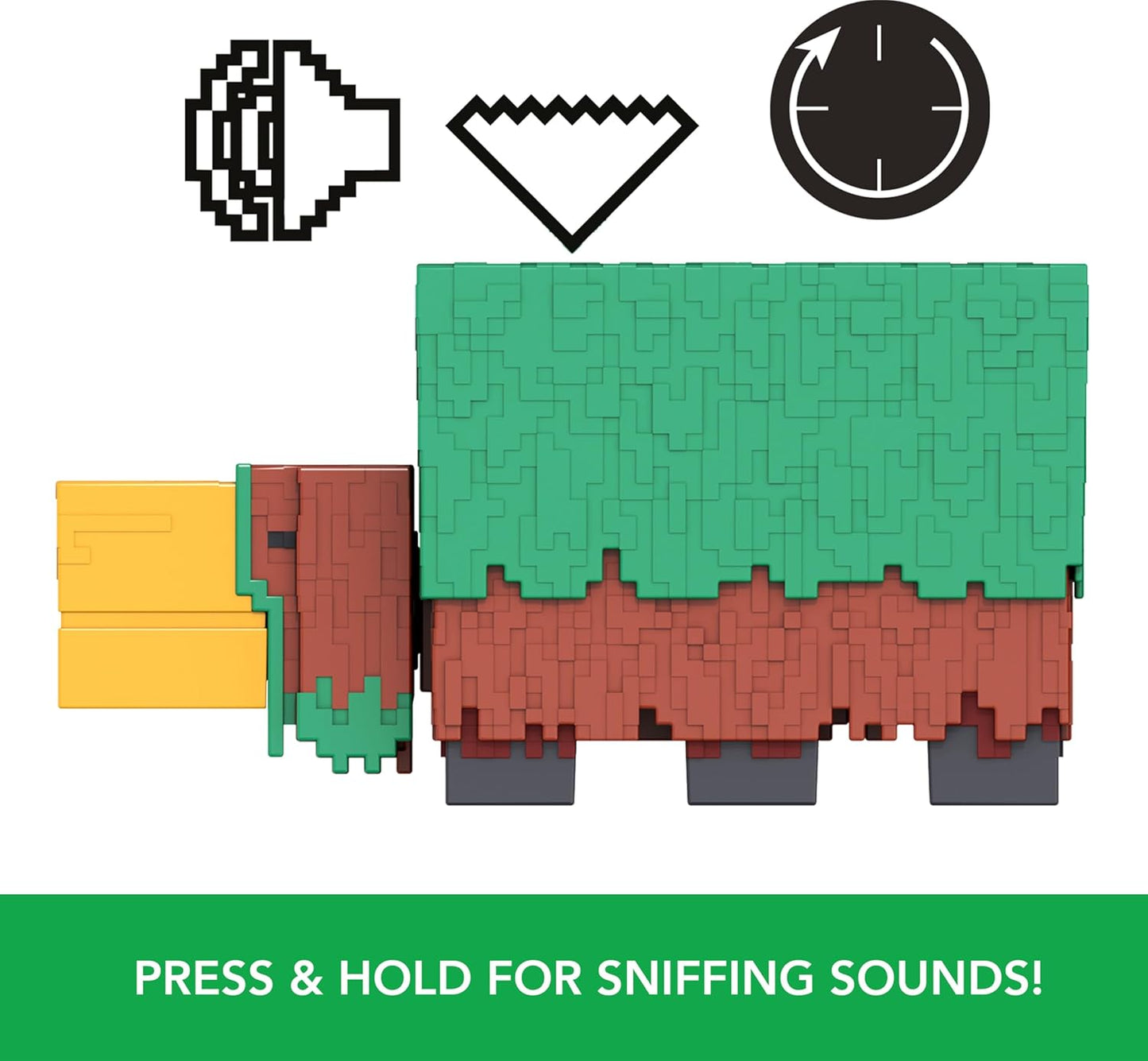 Sniffer Action Figure, 3.25-Inch Scale with Game-Accurate Sounds & Pixelated Design