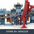 Hot Wheels Mario Kart Bowser’s Castle Track Set with 1:64 Scale Die-Cast Kamek Toy Vehicle & Storage