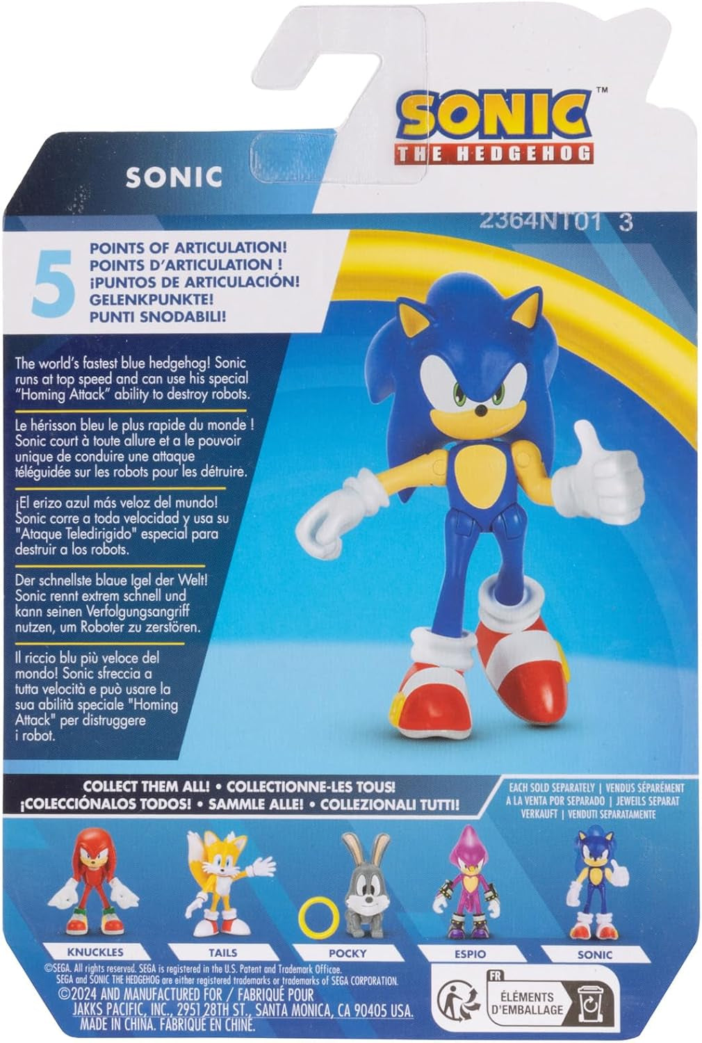 Sonic the Hedgehog 2.5" Action Figures Wave #20 3-Pack