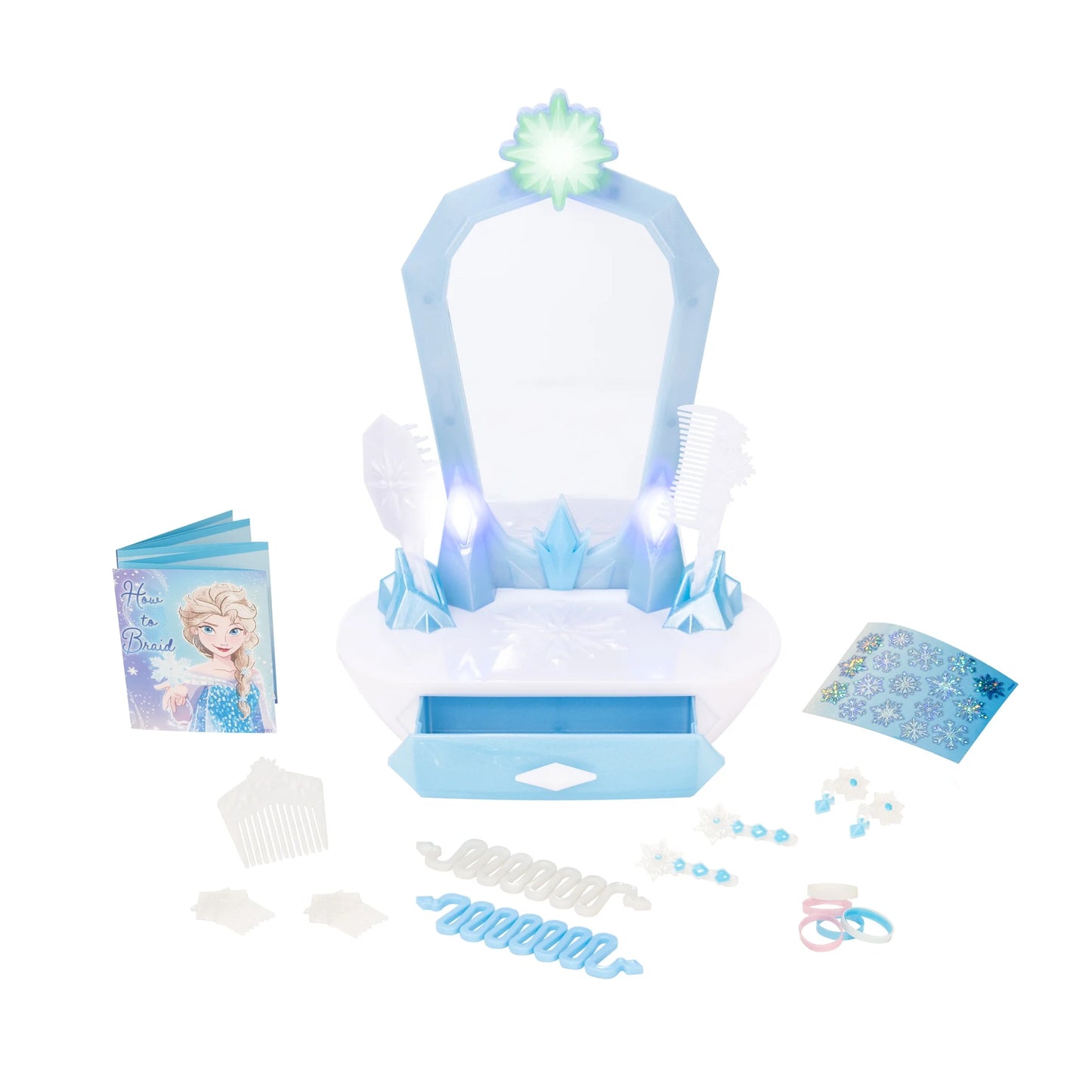 Disney Frozen Ice Table Top Vanity Playset for Child Ages 3 Years