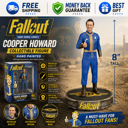 Dark Horse Fallout Cooper Howard 8 inch hand-painted PVC collectible figure