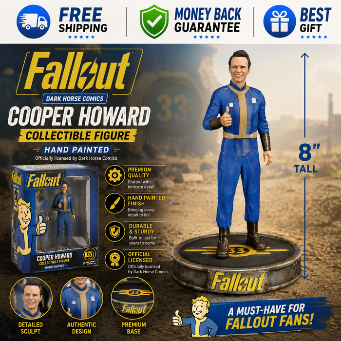 Dark Horse Fallout Cooper Howard 8 inch collectible figure