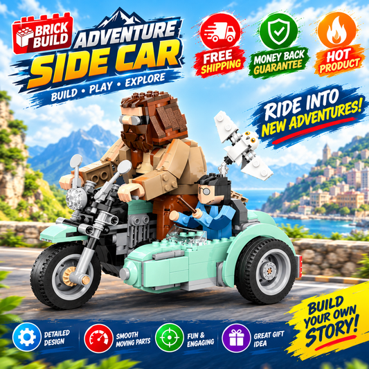 LEGO Harry Potter Hagrid and Harry's Motorcycle Ride 76443 building set