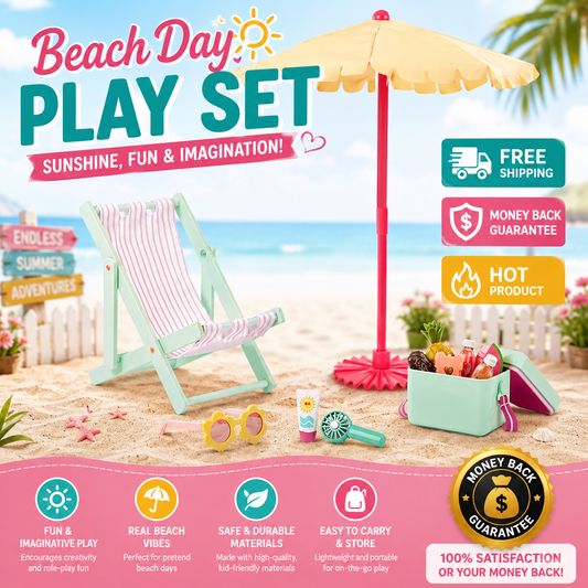 Our Generation Sunny and Cool patio playset for 18-inch dolls