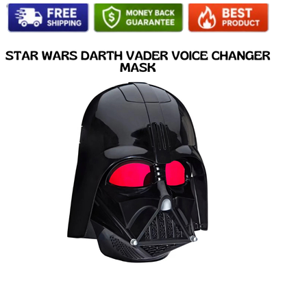 Star Wars Darth Vader electronic voice changer mask for kids ages 5 and up