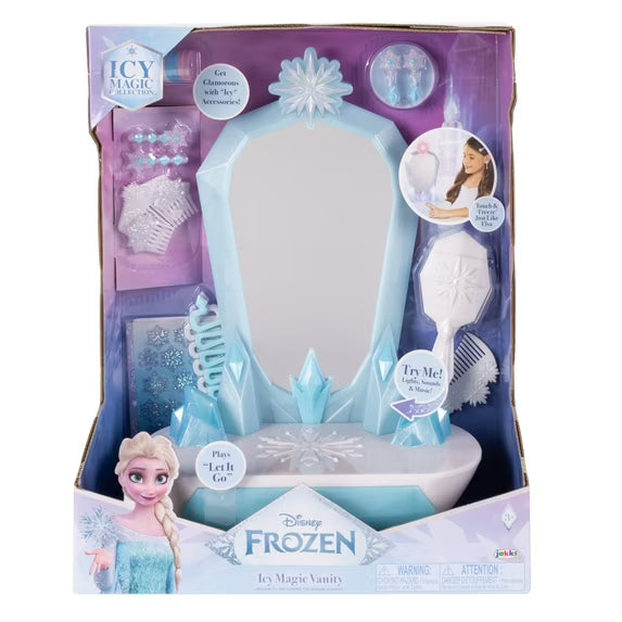 Disney Frozen Ice Table Top Vanity Playset for Child Ages 3 Years