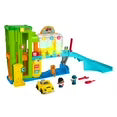 Fisher-Price Little People Toddler Playset with Figures & Toy Car, Light-up Learning Garage