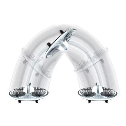 FAO Schwarz Glow Drone LED Stunt UFO: Remote Control Rechargeable Beginner Starter With 150m Range