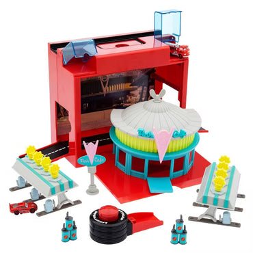 Disney Cars On-the-Go Flo's Cafe Playset