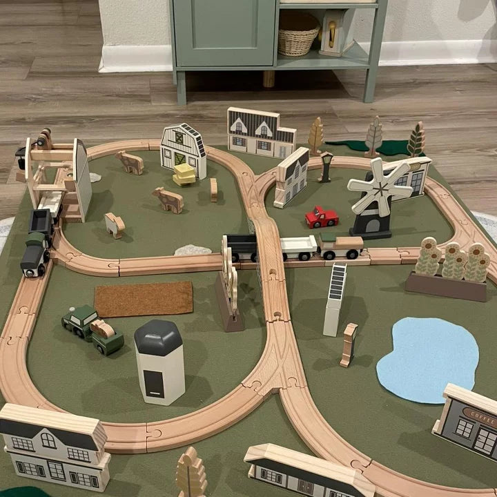 Toy Train Track Set 84pc - Hearth & Hand™ with Magnolia