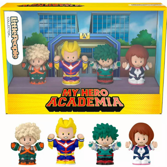 Little People Collector My Hero Academia Anime Series Special Edition Figures - 4pk
