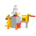 PAW Patrol Rubble & Crew Launch & Spin Spaceship Playset with Rubble Figure for Kids Ages 3 and Up, Multi-Color