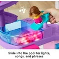 Fisher-Price Little People Barbie Little DreamHouse Toddler Playset with Music & Lights, 7 Pieces