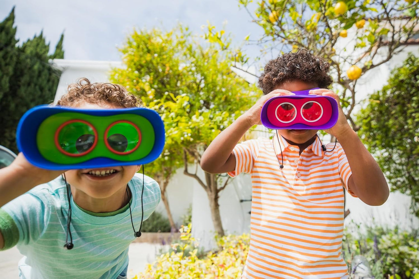 Geosafari Jr. Kidnoculars, Binoculars for Toddlers & Kids, Easter Basket Stuffers for Kids, Gift for Toddlers Ages 3+