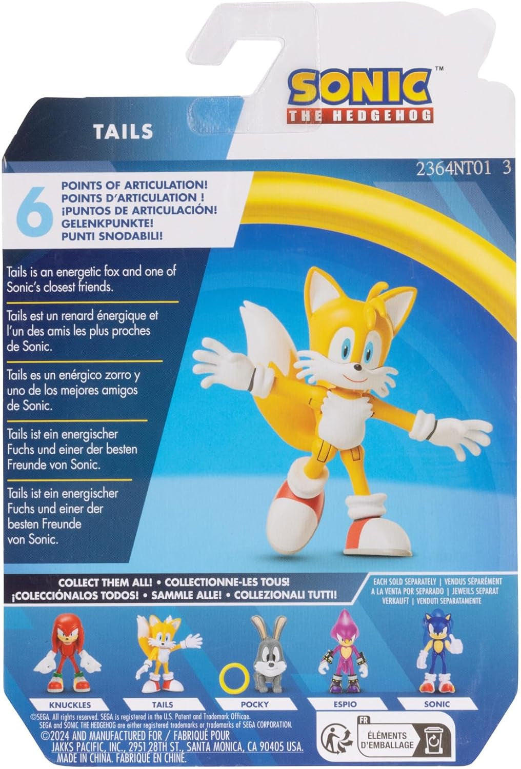 Sonic the Hedgehog 2.5" Action Figures Wave #20 3-Pack