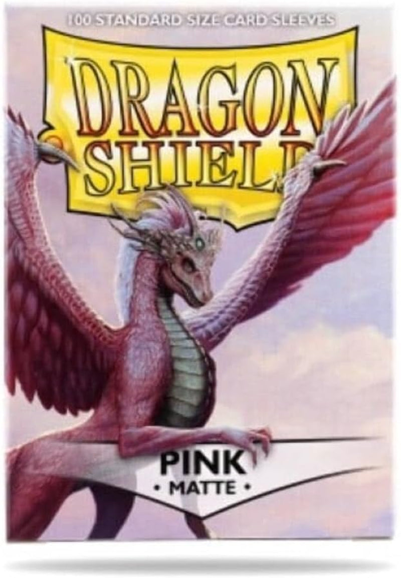 | Standard Size Card Matte Sleeves | 100 CT - Smooth & Tough Premium TCG Sleeves | Compatible with Pokemon, Flesh & Blood, One Piece & Magic the Gathering | Blood Red - Matte