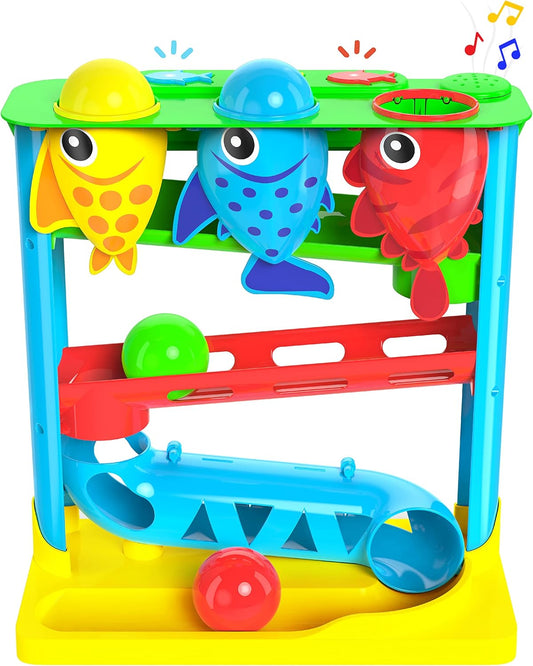 , Feed the Fish | Interactive Baby & Toddler Toy | 1, 2+ Year Old Gift & Birthday Present | Boys & Girls Babies Ages 6, 7, 8, 9, 10, 12, 18, 24+ Months Old