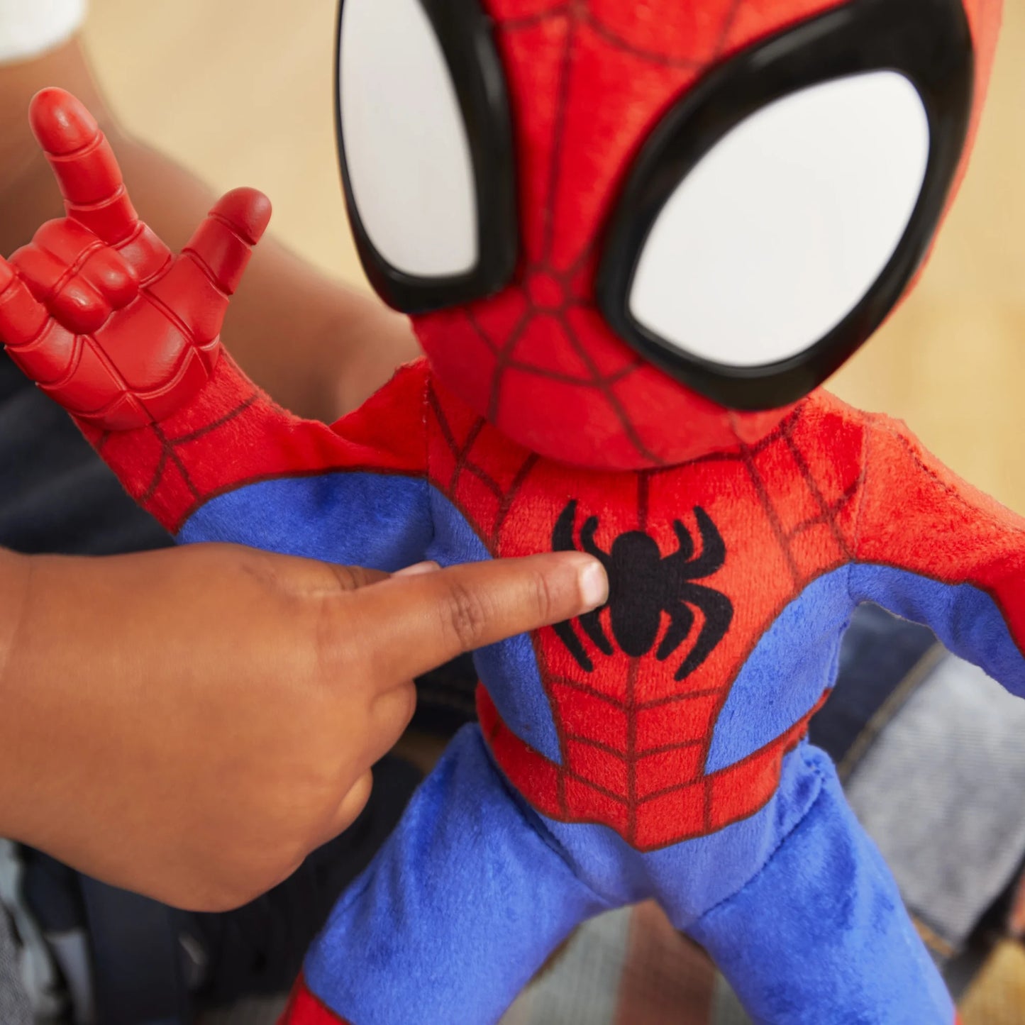 Marvel Spidey and His Amazing Friends Dance 'N Crawl Spidey Interactive Plush Toy