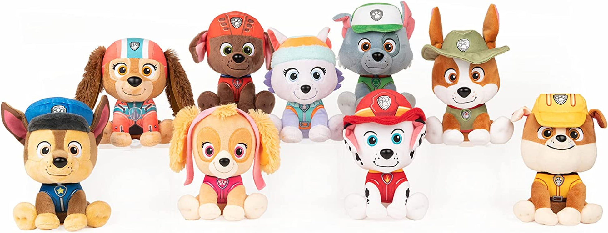 Official PAW Patrol Chase in Signature Police Officer Uniform Plush Toy, Stuffed Animal for Ages 1 and Up, 6" (Styles May Vary)