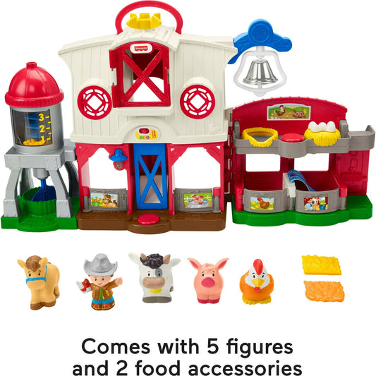 Little People Caring for Animals Farm Smart Stages Playset