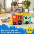 Fisher-Price Little People Big ABC Animal Train Toddler Learning Vehicle Playset, Child 1+ Years, 19.29in