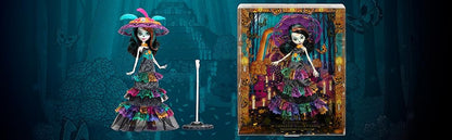 Monster High Doll, Skelita Calaveras Día De Muertos 2024 Howliday Collectible with La Catrina Hat, Papel Picado Dress, and Displayable Packaging
