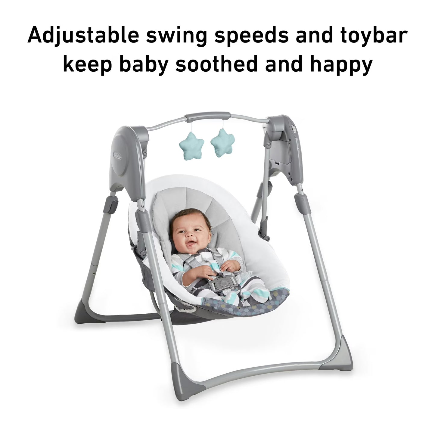 Graco Slim Spaces Compact Baby Swing - Humphry