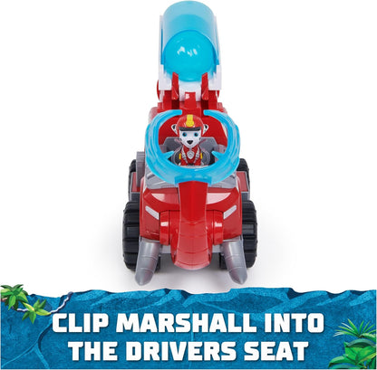 Jungle Pups, Marshall Elephant Firetruck with Projectile Launcher, Toy Truck with Action Figure, Kids Toys for Boys & Girls Ages 3 and Up