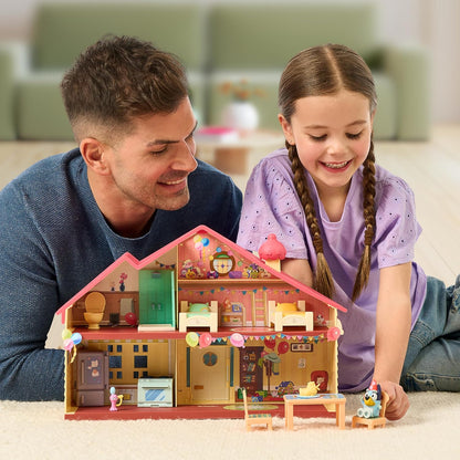 Celebration Home Playset – Birthday Party House with 11 Removable Furniture & Accessories, Includes Exclusive Birthday Figure, Imaginative Play Toy for Kids, Ages 3+