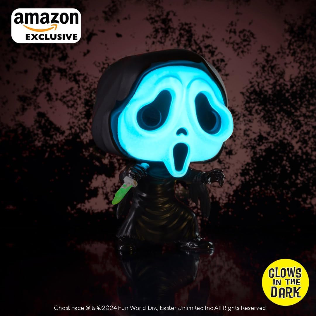 POP! Movies: Ghostface - Ghostface - Glow in the Dark - Collectable Vinyl Figure - Gift Idea - Official Merchandise - for Kids & Adults - Horror Fans