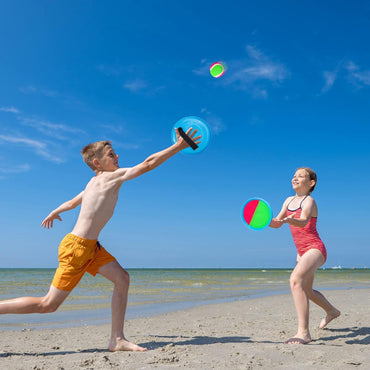 Toss and Catch Ball Game Outdoor Toys for Kids Yard Games Beach Toys outside Games for 3 4 5 6 7 8 9 10 Year Old Boys Girls (Upgraded)