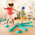 Battat Balancing Beams and Stepping Stones - 13 Pieces
