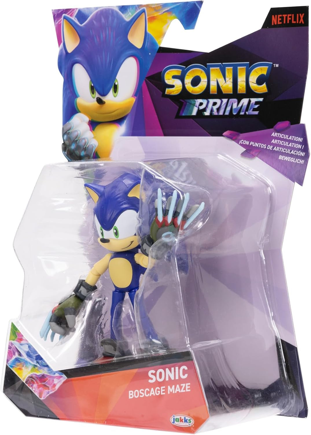 Sonic Prime 5" Articulated Action Figure - Sonic the Grim