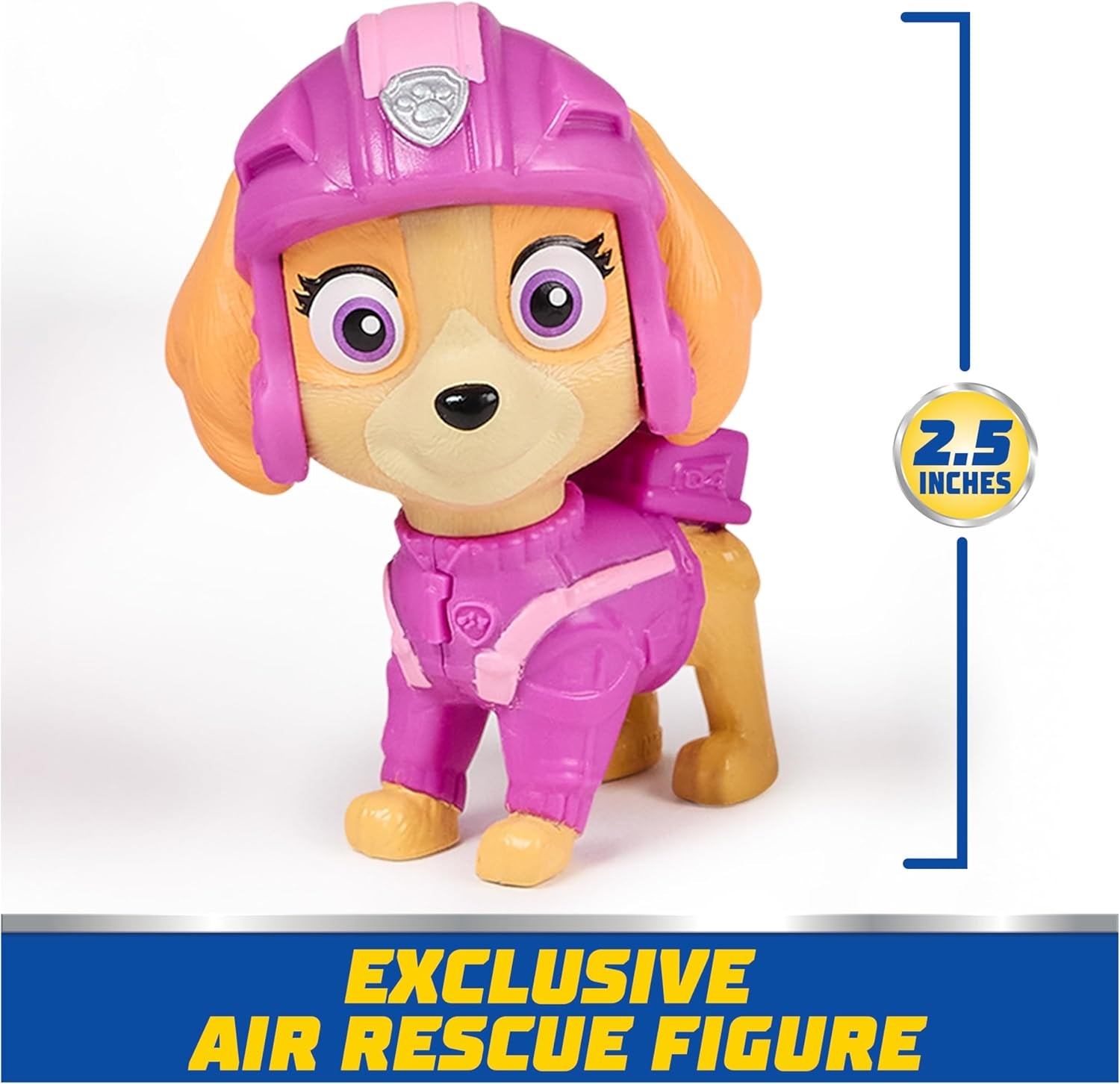 : Air Rescue Skye Action Figure & Hero Claw Jet Plane with Retractable Claw, Rescue Basket & Bunny, Kids Toys for Boys & Girls Ages 3+