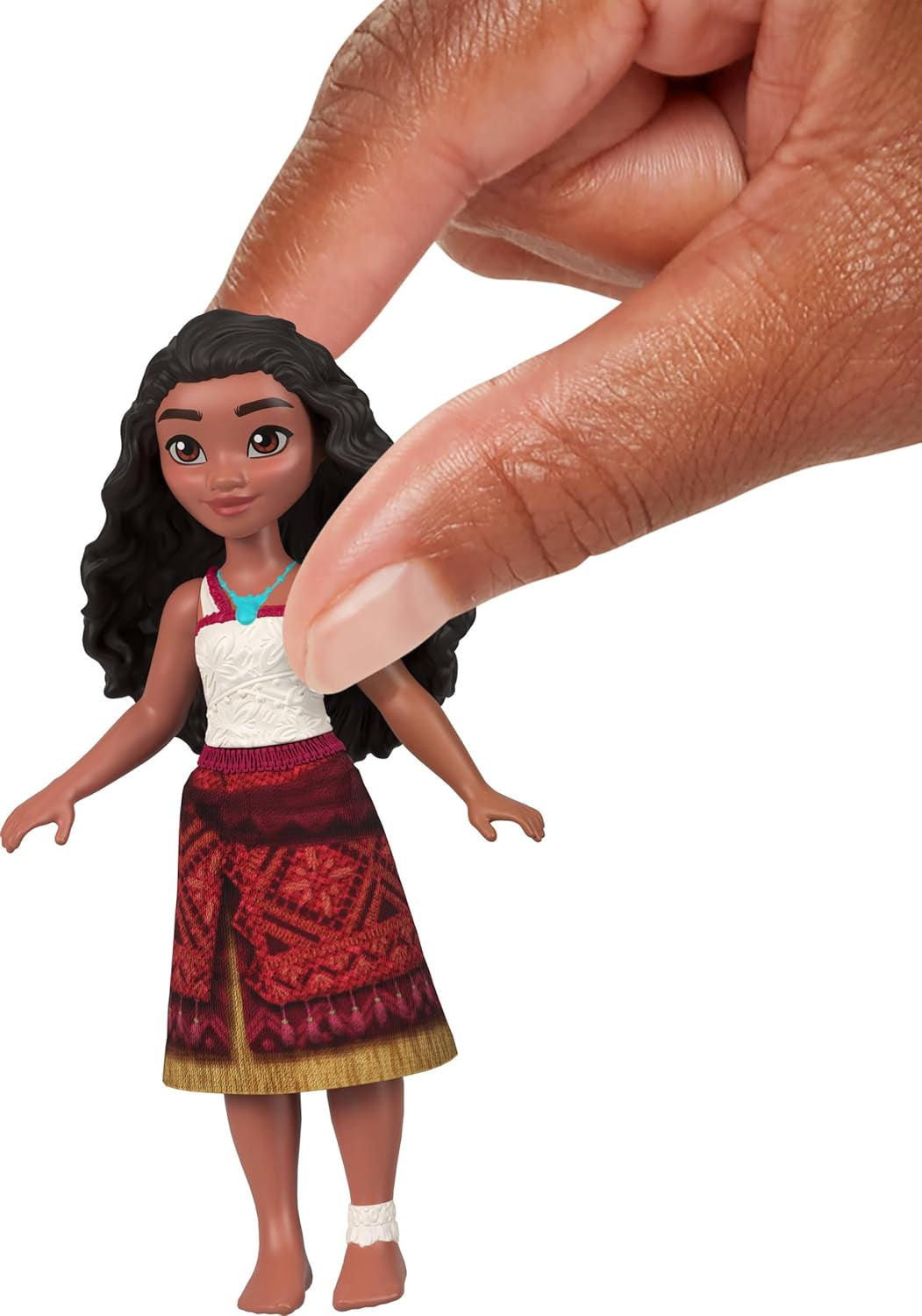 Disney Moana 2 Toys, Moana & Maui Ocean Adventures 2-Pack with 2 Small Dolls & Hook Accessory, Inspired by the Movie