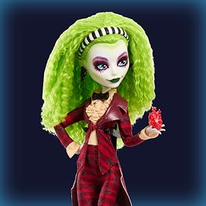 Monster High Skullector Beetlejuice Beetlejuice Doll 2-Pack, Collectible Betelgeuse and Lydia Deetz Set with Accessories and Displayable Packaging (Amazon Exclusive)