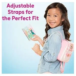 Disney Princess Style Collection Trendy Traveler Children's Pink Pretend Play Backpack