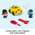 Fisher-Price Little People Toddler Playset with Figures & Toy Car, Light-up Learning Garage