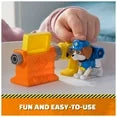 Rubble & Crew, Power Tool Pups, Rubble & Wheeler Figures with Working Tools, for Kids Ages 3 and up