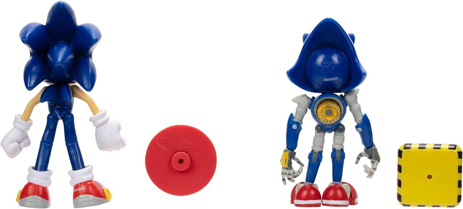Sonic the Hedgehog Sonic 4" Action Figure 2 Pack - Modern Sonic & Modern Metal Sonic