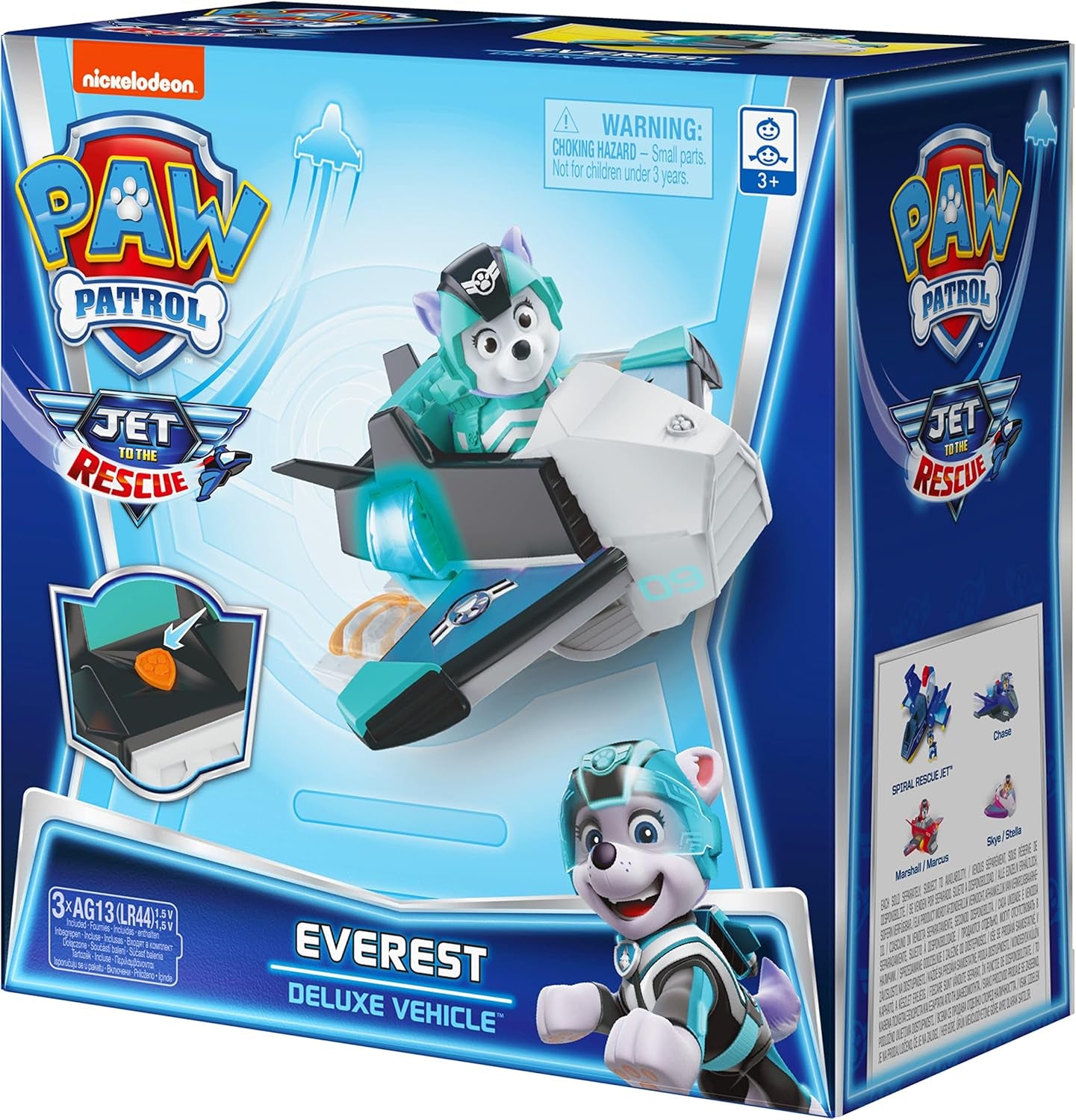, Jet to the Rescue Everest Deluxe Transforming Vehicle with Lights and Sounds