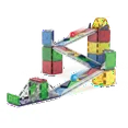MAGNA-TILES® Rail Racers Deluxe 90-Piece Magnetic Construction Set, The Original Magnetic Building Brand