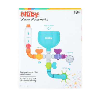 Wacky Waterworks Pipes Bath Toy - Baby Bathtub Toy with Interactive Features for Cognitive Development