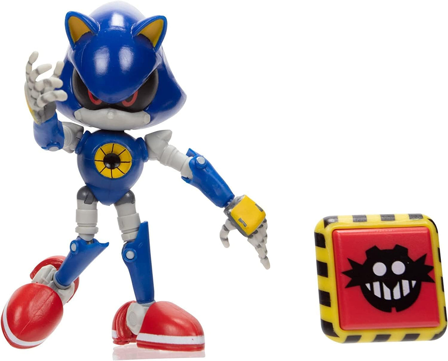 Sonic the Hedgehog Sonic 4" Action Figure 2 Pack - Modern Sonic & Modern Metal Sonic