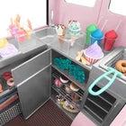 Our Generation Ice Cream Truck Doll Playset, Pink, 129 Pieces